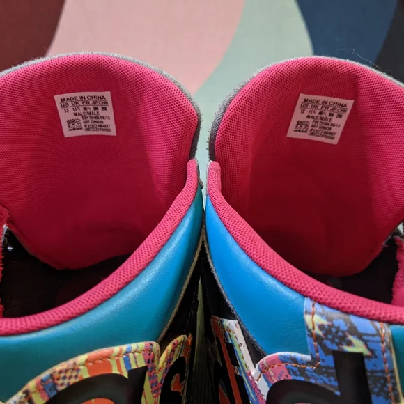 Adidas NEO Raleigh Men's Sneakers Colorful Blast - Big Logo - Picture 12 of 12